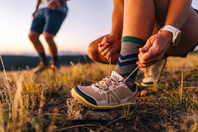 XERO Scrambler Low EV MEN- pánské trailové barefoot boty s Michelin Fiberlite