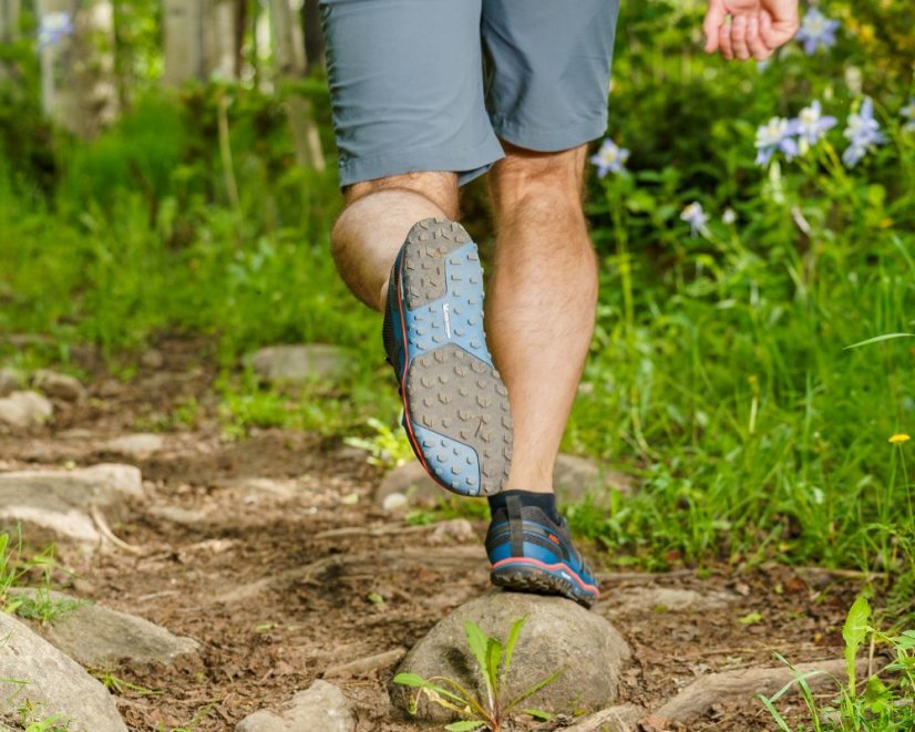 XERO Scrambler Low MAN - pánské trailové a trekové barefoot boty - Barva: Černá, Velikost: 44