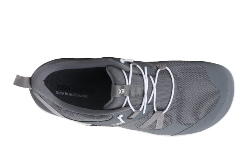 Pánské barefoot slip-on boty Xero Shoes Prio Cost - Steel Gray - Barva: Steel Gray Prio Cost, Velikost: 45