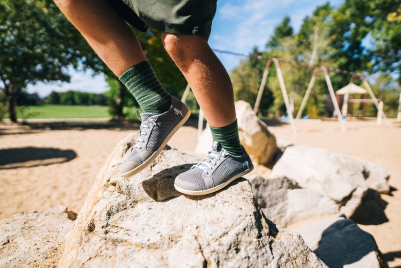 Xero Shoes Dillon Knit Big Kids - lehké barefoot tenisky pro děti