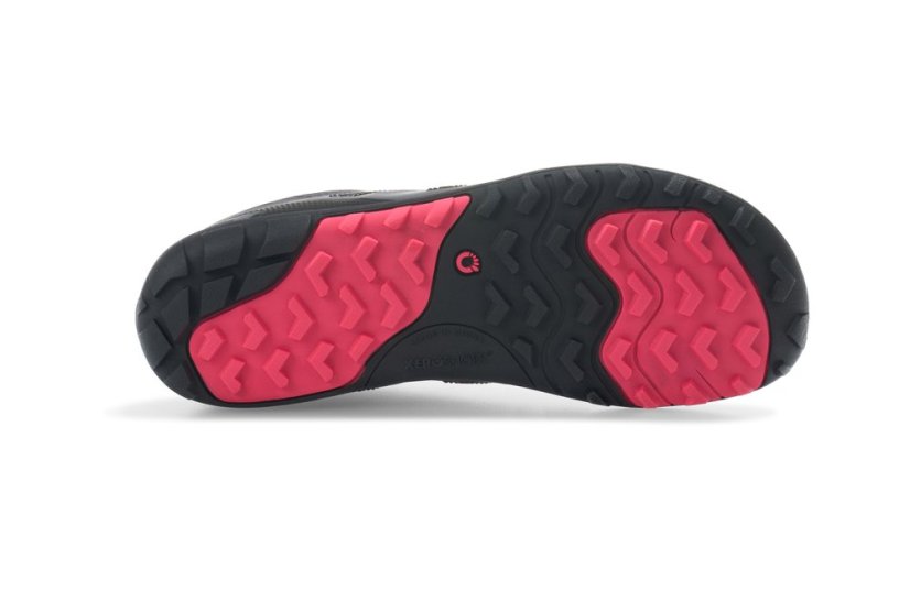 Dámské trailové barefoot boty Xero Shoes Mesa Trail II - Asphalt Raspberry - Velikost: 36