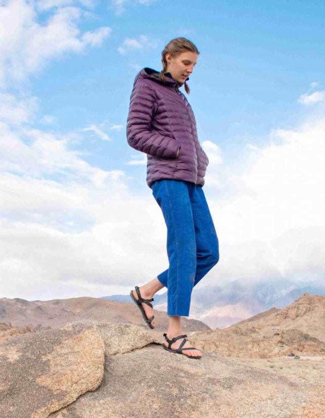 Dámské turistické barefoot sandály Xero Shoes Z-Trail EV - Multi-black