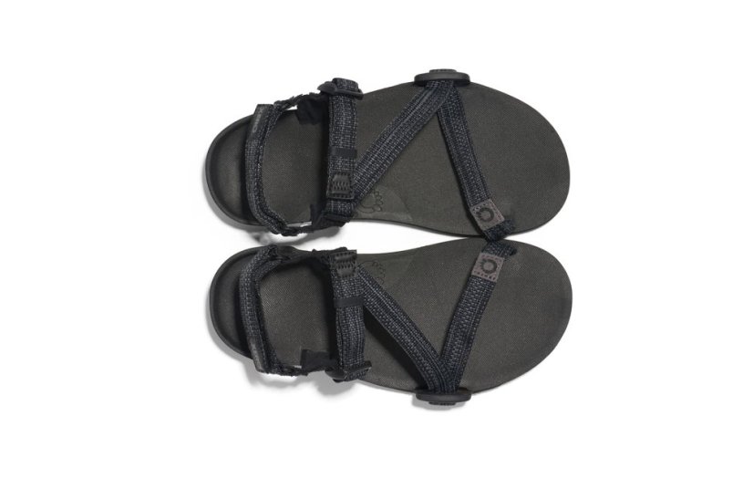 Dětské barefoot sandály Xero Shoes Z-Trail Big Kids - Multi Black - Barva: Multi Black Z-Trail kids, Velikost: 31