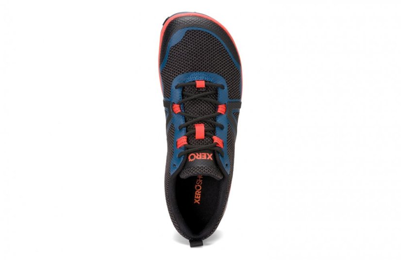 XERO Scrambler Low MAN - pánské trailové a trekové barefoot boty - Barva: Černá, Velikost: 44