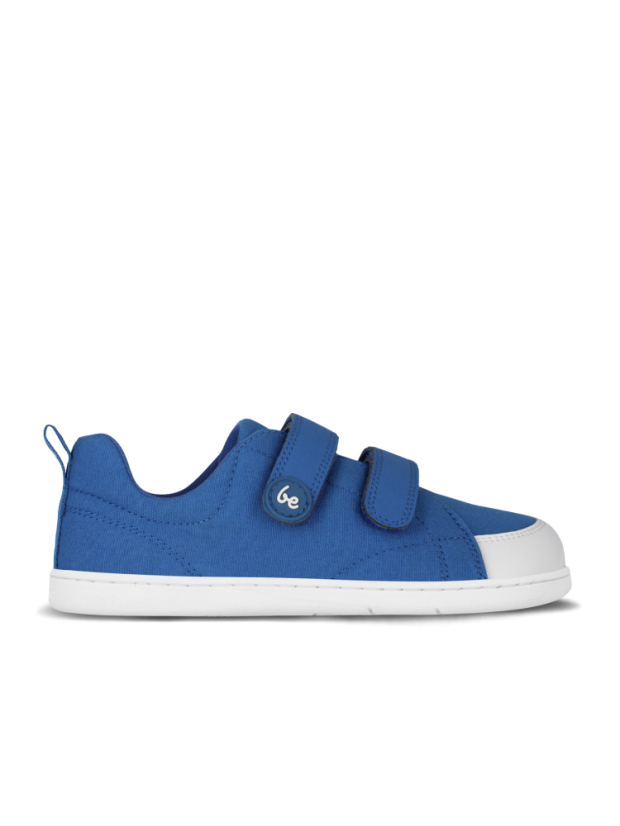 Dětské barefoot tenisky Be Lenka Canvi - Blue - Barva: Blue Canvi, Velikost: 27