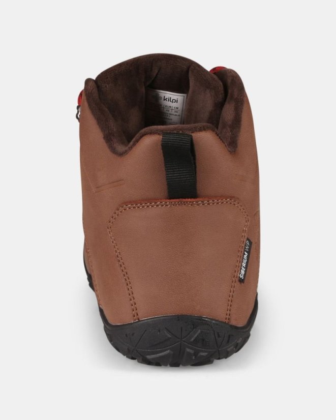 Unisex voděodolné barefoot boty Kilpi Bare High WP-U - Hnědá - Barva: BARE HIGH WP-U, Hnědá, Velikost: 39