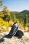 VÝPRODEJ Pánské turistické barefoot boty Xero Shoes Scrambler Trail Mid - Aspahlt Black