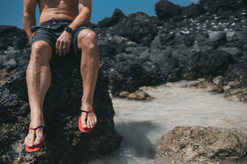 Xero Aqua Cloud - pánské barefoot sandály do vody i na souš - Barva: Černá, Velikost: 46
