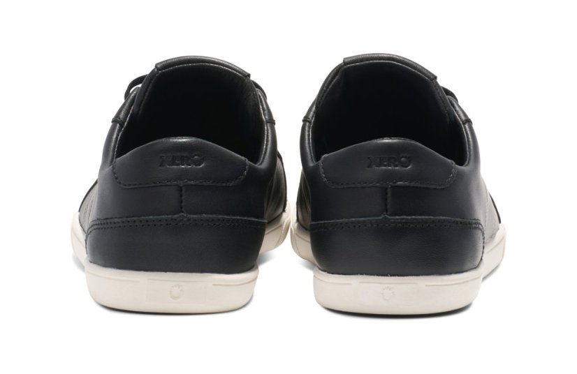 Pánské kožené barefoot tenisky Xero Shoes Dillon Leather - Black - Velikost: 47