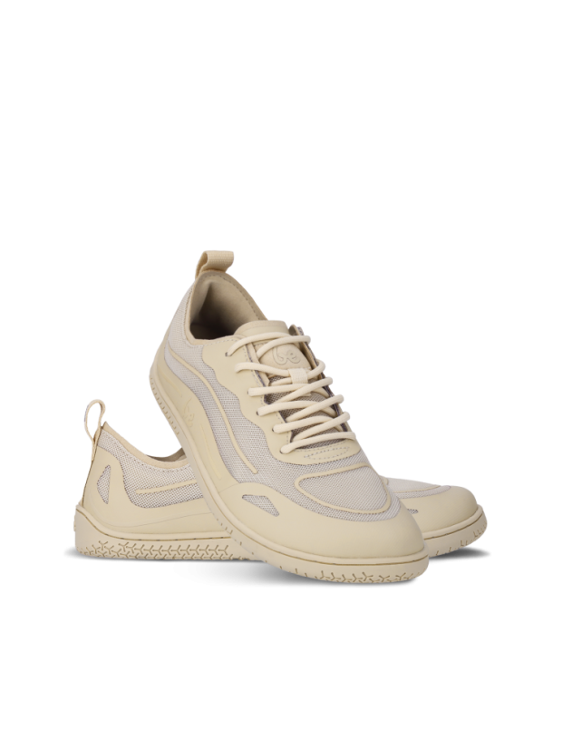 Unisex sportovní barefoot tenisky Be Lenka Velocity - Beige - Barva: Beige Velocity, Velikost: 38