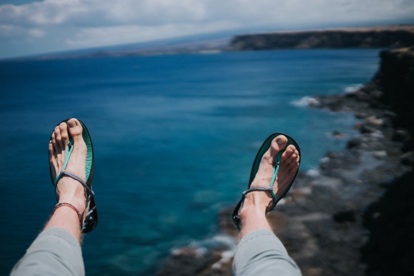 Xero Aqua Cloud - pánské barefoot sandály do vody i na souš - Barva: Černá, Velikost: 46