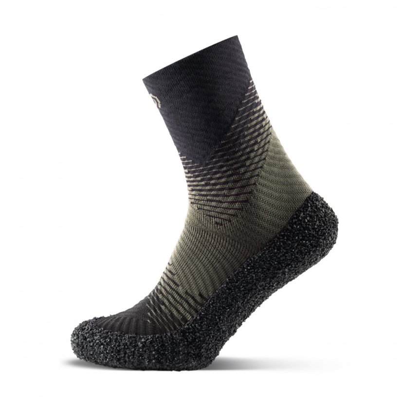 DOPRODEJ Barefoot ponožkoboty Skinners 2.0 Compression - Barva: CARMINE, Velikost: 43-44