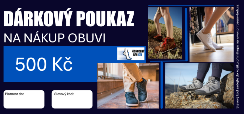 Dárkový kupon v  hodnotě 500Kč