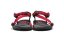 Dětské barefoot sandály Xero Shoes Z-Trail Big Kids - Charcoal Red Pepper