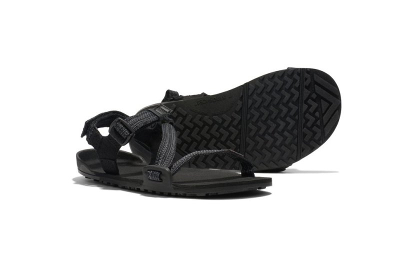 Dětské barefoot sandály Xero Shoes Z-Trail Big Kids - Multi Black - Barva: Multi Black Z-Trail kids, Velikost: 31