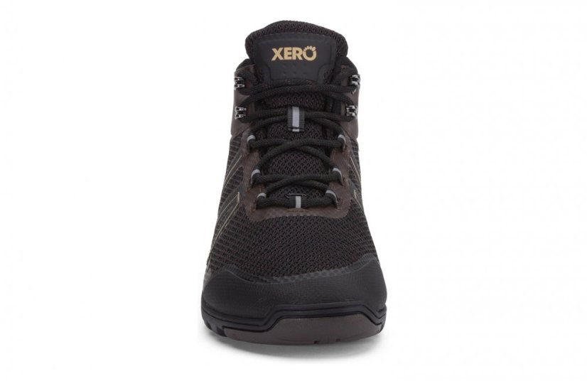 XERO Xcursion Fusion – Pánské turistické barefoot boty s membránou - Barva: Black Titanium, Velikost: 40