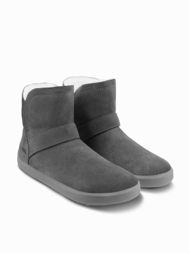DOPRODEJ Dámské zimní barefoot boty Be Lenka Polaris - All Grey - Barva: All Grey Polaris, Velikost: 38