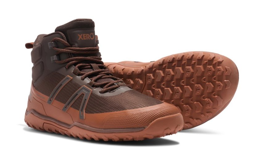 VÝPRODEJ XERO Scrambler Trail Mid WP Men - pánská trailová voděodolná turistická barefoot obuv