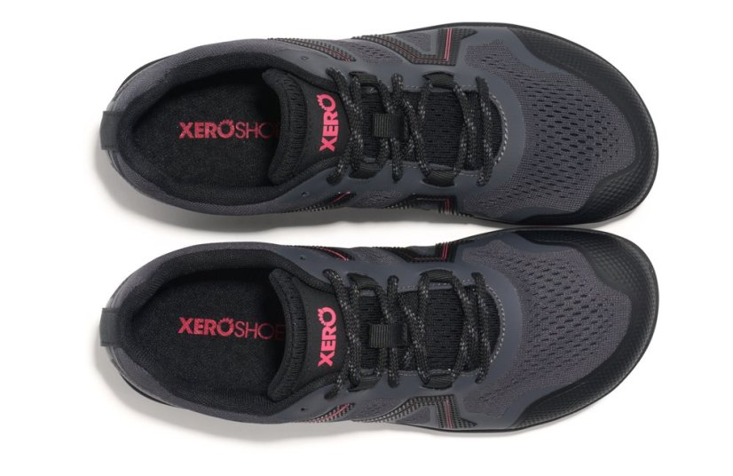Dámské trailové barefoot boty Xero Shoes Mesa Trail II - Asphalt Raspberry - Velikost: 36