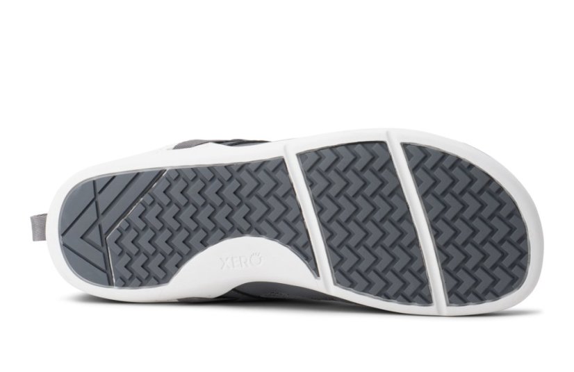 Pánské barefoot slip-on boty Xero Shoes Prio Cost - Steel Gray - Barva: Steel Gray Prio Cost, Velikost: 45