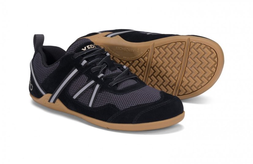 XERO Prio Suede dámské barefoot - Barva: Asphalt Black, Velikost: 37,5