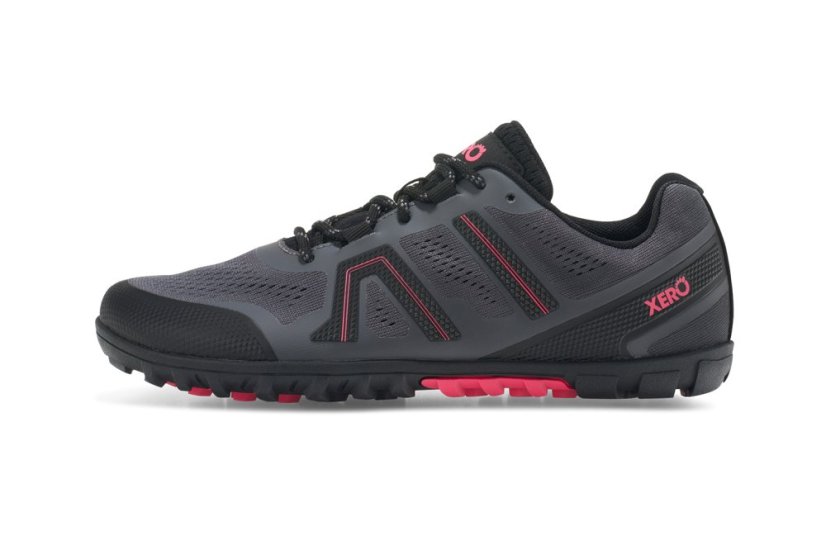 Dámské trailové barefoot boty Xero Shoes Mesa Trail II - Asphalt Raspberry - Velikost: 36