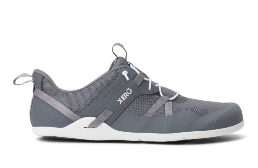 Pánské barefoot slip-on boty Xero Shoes Prio Cost - Steel Gray - Barva: Steel Gray Prio Cost, Velikost: 45
