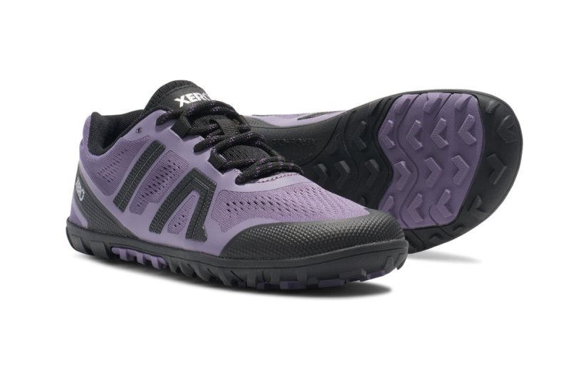 Dámské trailové barefoot boty Xero Shoes Mesa Trail II - Sage Purple Silver
