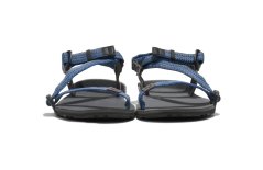 Dětské barefoot sandály Xero Shoes Z-Trail Big Kids - Charcoal Multi Blue
