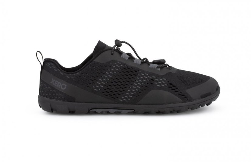 VÝPRODEJ Dámské obojživelné barefoot trailové boty Xero Shoes Aqua X Sport - Black