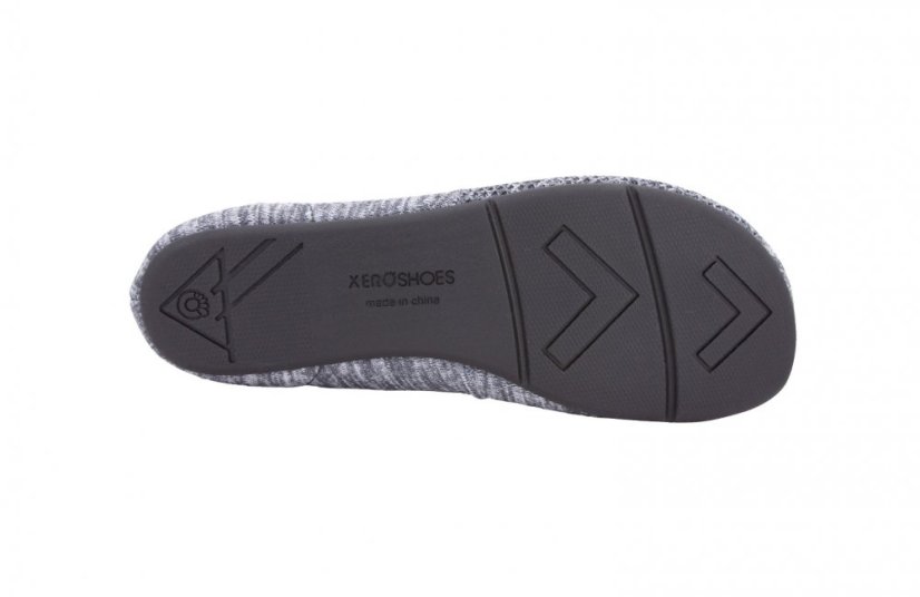 XERO Phoenix Knit - dámské barefoot baleríny - Barva: Šedá, Velikost: 38,5