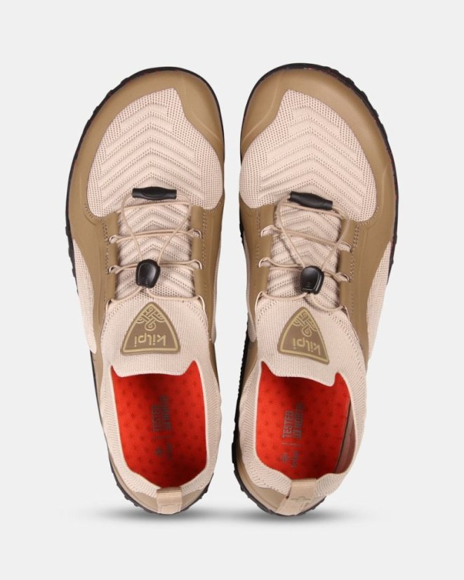Unisex barefoot tenisky Kilpi Step Low-U - Beige - Barva: Béžová Step Low-U, Velikost: 41