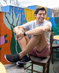 XERO Nexus Knit MEN  ČERNO/BÍLÁ- pánské  barefoot tenisky pro volný čas