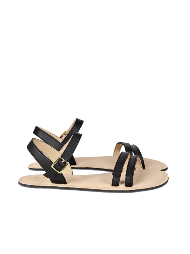 Dámské barefoot sandály Be Lenka Summer 2.0 - Black - Barva: Black Summer, Velikost: 39