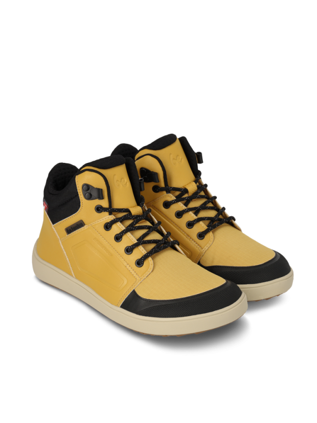 DOPRODEJ Unisex zimní barefoot boty Be Lenka ArcticEdge - Mustard - Barva: Mustard, Velikost: 38