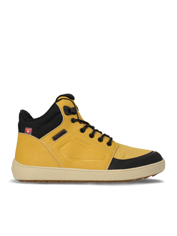 DOPRODEJ Unisex zimní barefoot boty Be Lenka ArcticEdge - Mustard - Barva: Mustard, Velikost: 38