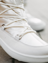 DOPRODEJ Dámské zimní barefoot boty Be Lenka SnowFox - Pearl White