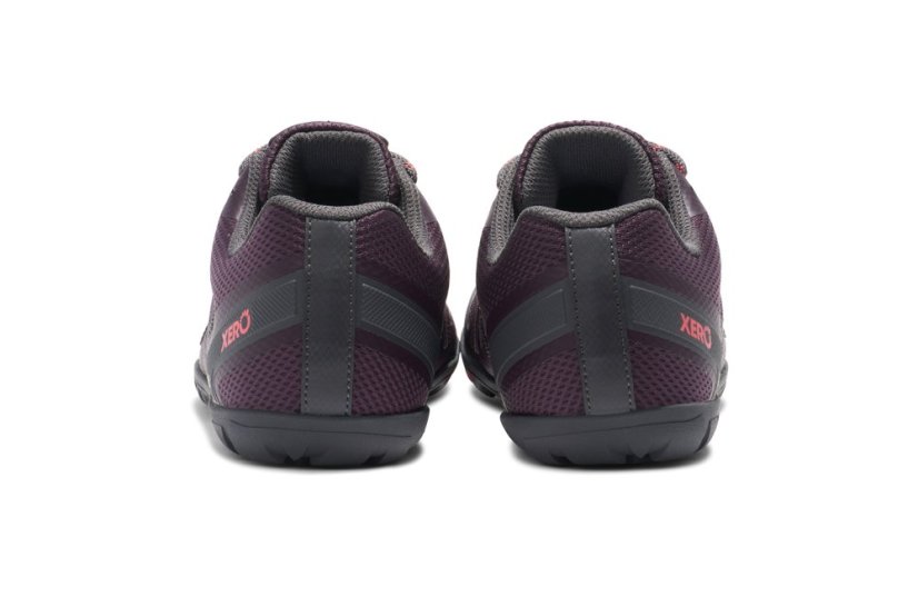 Dámské voděodolné trailové barefoot boty Xero Shoes Mesa Trail WP - Plum Perfect/Sunset Coral - Velikost: 41,5