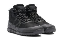 Dámské voděodolné turistické barefoot boty Xero Shoes Scrambler Trail Mid WP - Black Asphalt