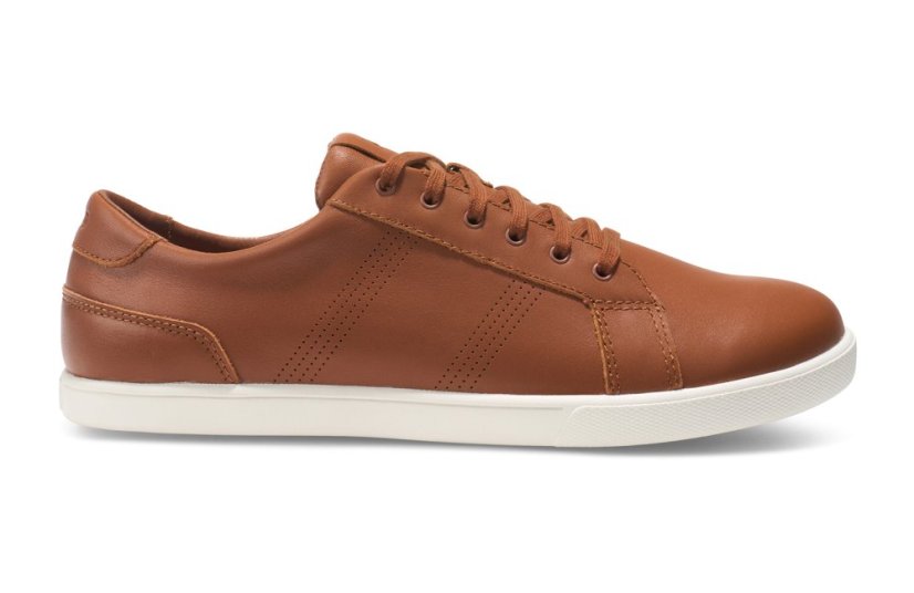Pánské kožené barefoot tenisky Xero Shoes Dillon Leather - Mocha/Bisque