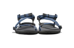 Dětské barefoot sandály Xero Shoes Z-Trail Big Kids - Charcoal Multi Blue