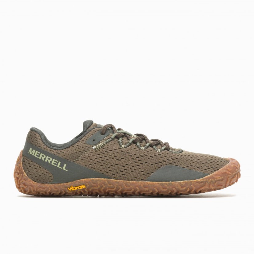 Merrell Vapor Glove 6 - pánská sportovní barefoot obuv - Barva: Monument, Velikost: 46
