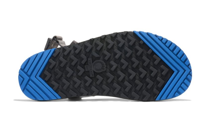 VÝPRODEJ Pánské turistické barefoot sandály Xero Shoes H-Trail - Steel Gray - Barva: Steel Gray Lolite H-Trail Men, Velikost: 48