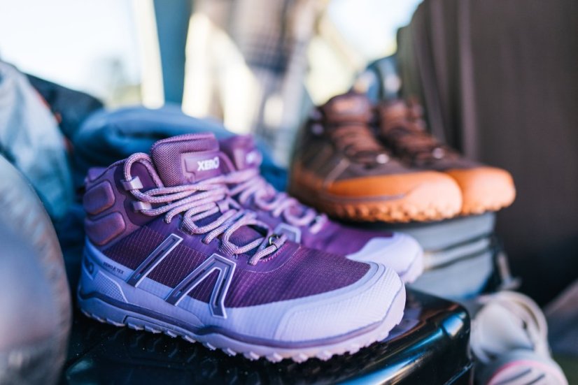 VÝPRODEJ XERO Scrambler Trail Mid WP Women - dámská trailová voděodolná turistická barefoot obuv