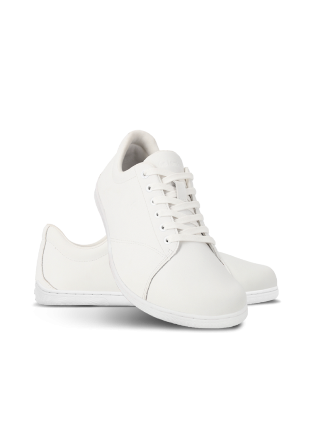 Unisex kožené barefoot tenisky Be Lenka Core - All White - Barva: All White Core, Velikost: 38
