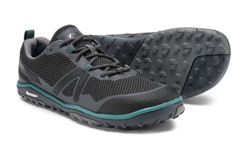 XERO Scrambler Low MAN - pánské trailové a trekové barefoot boty - Barva: Černá, Velikost: 44